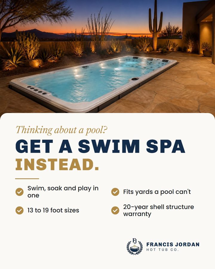 Swim Spa Instead of a Pool ad image